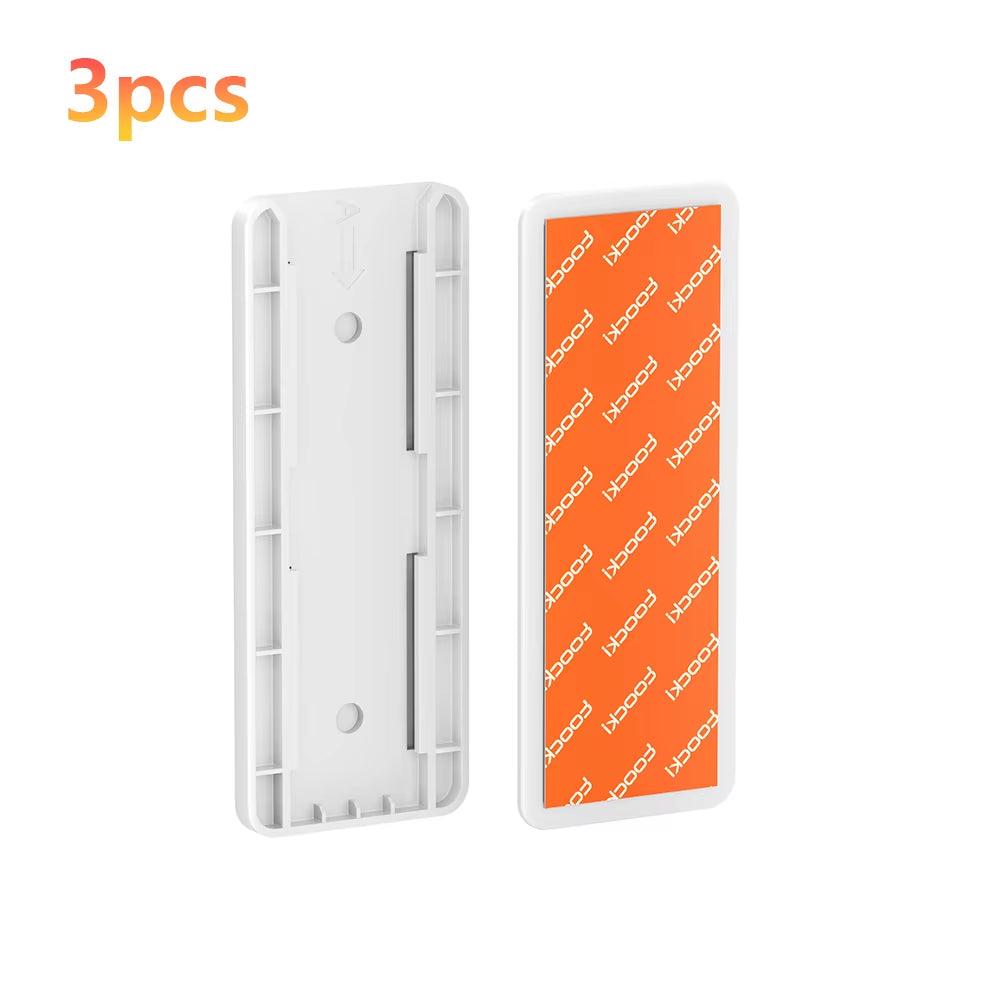 Wall-Mounted Self-Adhesive Power Socket Strip Holder - Punch-Free Organizer for Kitchen & Office