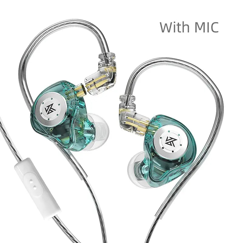 EDX PRO HIFI Bass Dynamic Earbuds - Sport Noise Cancelling In-Ear Monitors