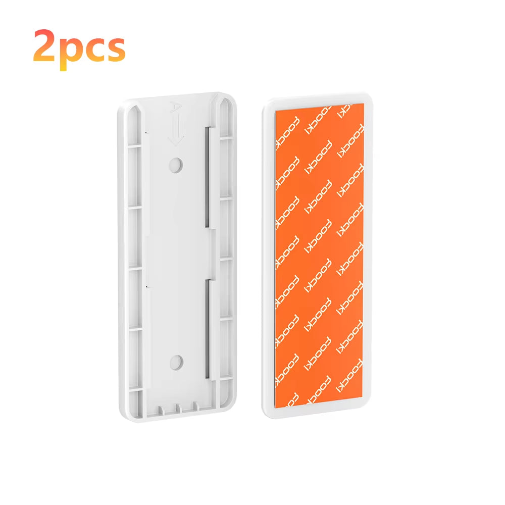 Wall-Mounted Self-Adhesive Power Socket Strip Holder - Punch-Free Organizer for Kitchen & Office