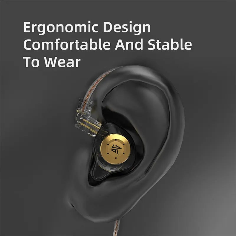 EDX PRO HIFI Bass Dynamic Earbuds - Sport Noise Cancelling In-Ear Monitors